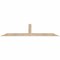 Ekena Millwork Portland Smooth Timber Gable Bracket, Douglas Fir, 72"W x 15"H x 3 1/2"D x 3 1/2"F, 5/12 Pitch GBW072X15X0404POR00SDF - alternate 1